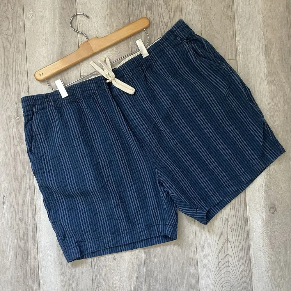 J.Crew Striped Shorts dock textured 5.5